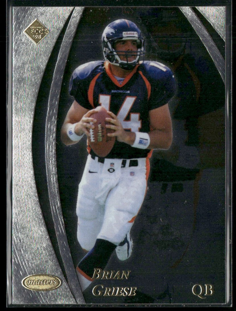 Brian Griese 1998 Collector's Edge Masters RC /5000 #54 Denver Broncos