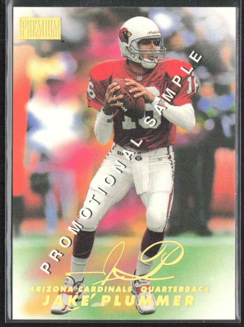 Jake Plummer 1998 Skybox Premium Promotional Sample #136 Arizona Cardinals