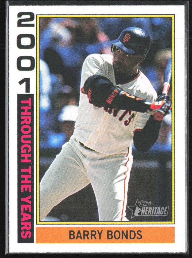 Barry Bonds 2025 Topps Heritage Through the Years Reprint #TTY-15