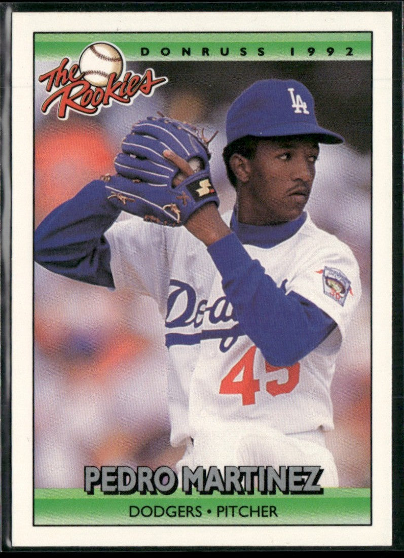 Pedro Martinez 1992 Donruss RC #69 Los Angeles Dodgers