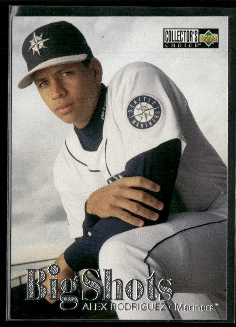 Alex Rodriguez 1997 Upper Deck Collector's Choice Big Shots #5 Seattle Mariners