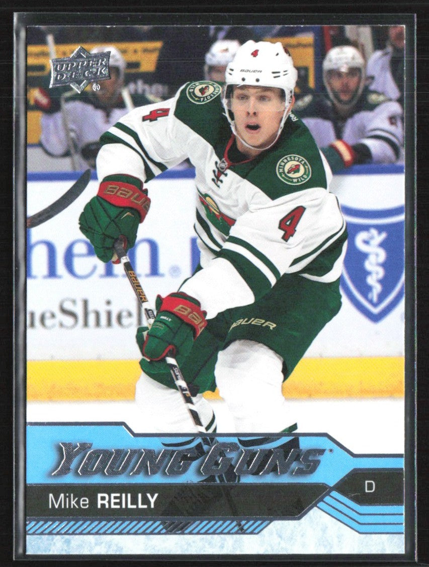 Mike Reilly 2016 Upper Deck Young Guns RC #239 Minnesota Wild