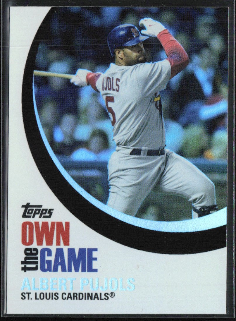 Albert Pujols 2007 Topps Own the Game #OTG13 St. Louis Cardinals