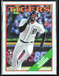 Riley Greene 2023 Topps Chrome 1988 Design RC #88CU-9 Detroit Tigers