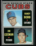 Cubs 1970 Rookie Stars - Randy Bobb/Jim Cosman 1970 Topps RC #429 Chicago Cubs