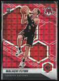 Malachi Flynn 2020 Panini Mosaic Red Prizm RC #236 Toronto Raptors