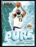 LeBron James 2024 Hoops Pure Players Winter #8 Los Angeles Lakers
