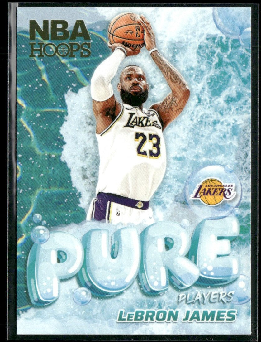 LeBron James 2024 Hoops Pure Players Winter #8 Los Angeles Lakers