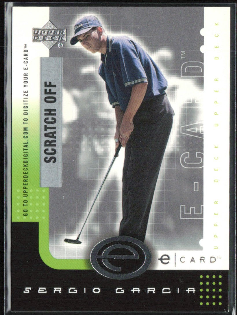 Sergio Garcia 2001 Upper Deck e-Card #E-SG
