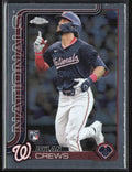 Dylan Crews 2025 Topps Chrome RC #146 Washington Nationals