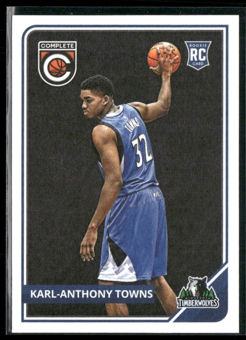 Karl-Anthony Towns 2015 Panini Complete RC #303 Minnesota Timberwolves