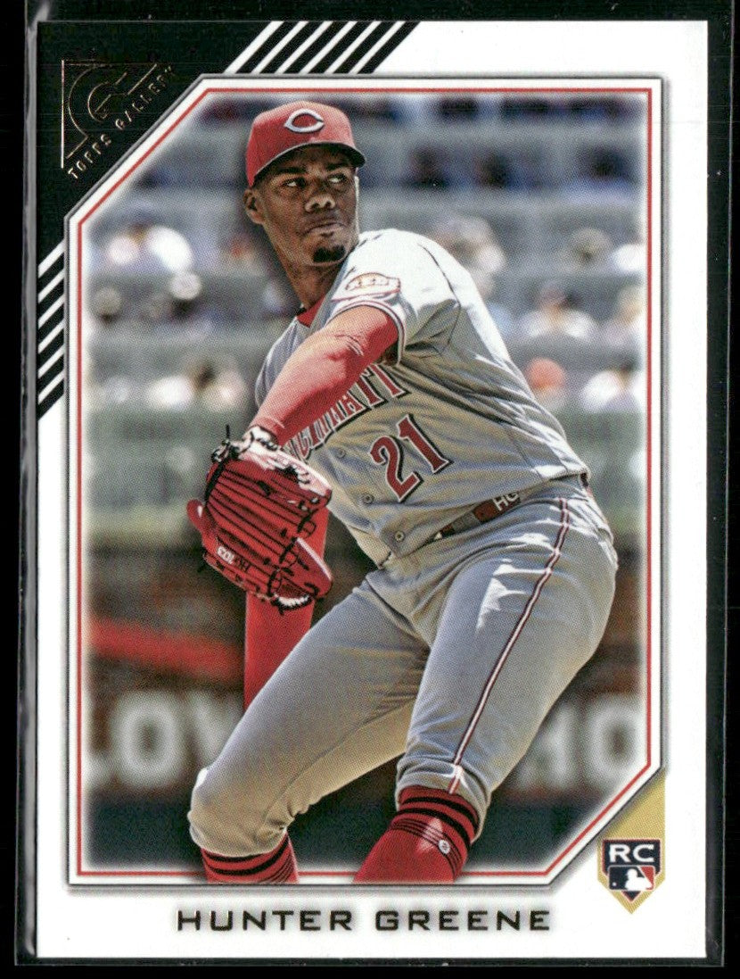 Hunter Greene 2022 Topps Gallery RC #170 Cincinnati Reds