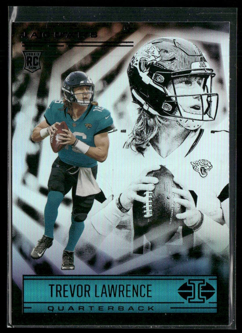 Trevor Lawrence 2021 Panini Illusions RC #59 Jacksonville Jaguars