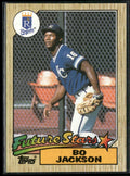 Bo Jackson 1987 Topps RC #170 Kansas City Royals