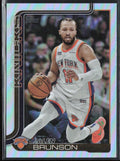 Jalen Brunson 2025 Topps Rainbow Foilboard #14 New York Knicks