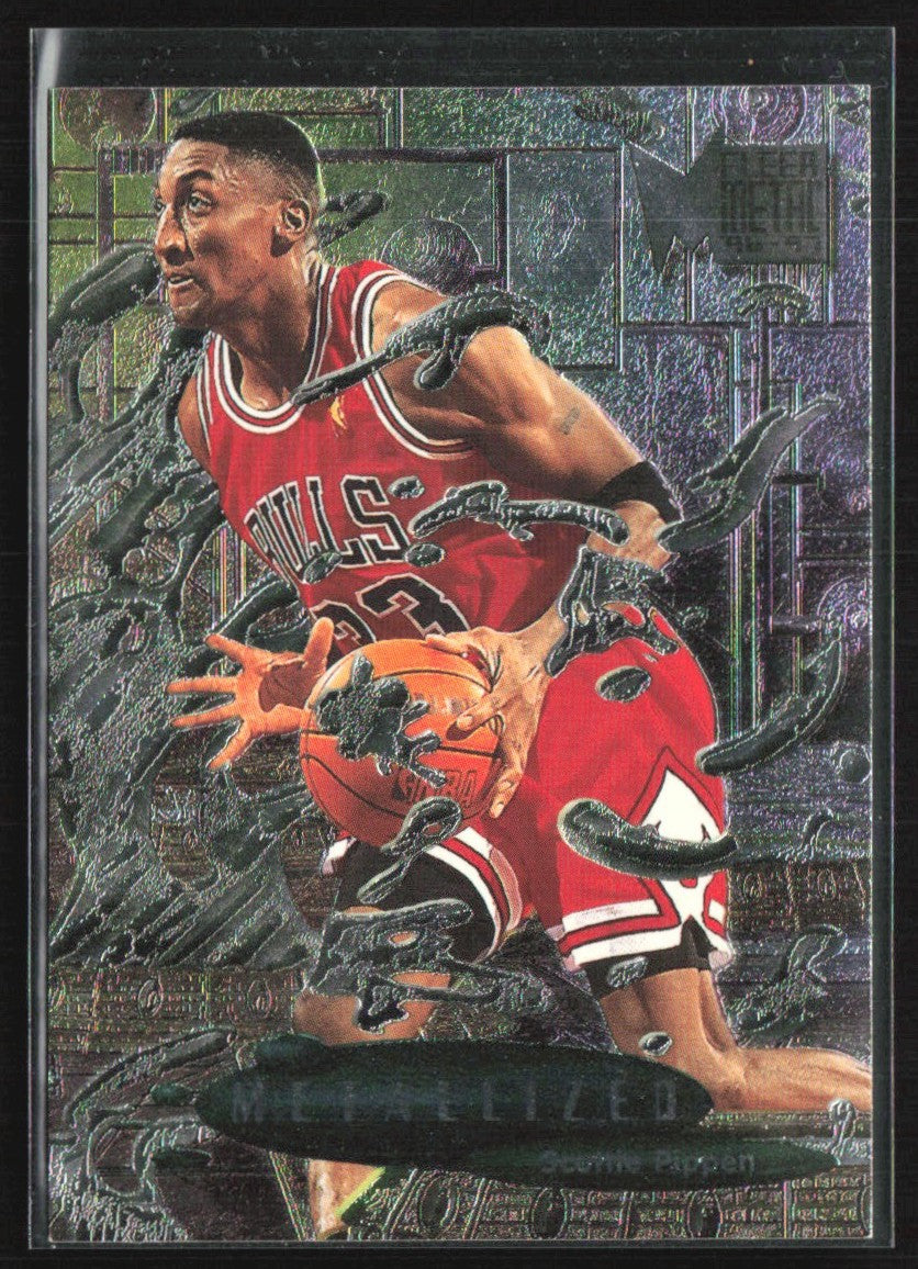 Scottie Pippen 1996 Fleer Metal #229 Chicago Bulls