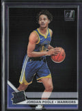Jordan Poole 2020 Panini Clearly Donruss RC #76 Golden State Warriors