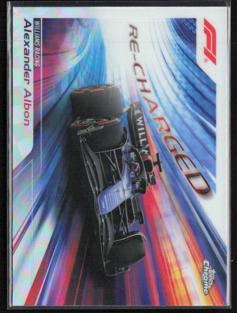 Alexander Albon 2024 Topps Chrome Formula 1 Re-Charged #RECH-19 Williams
