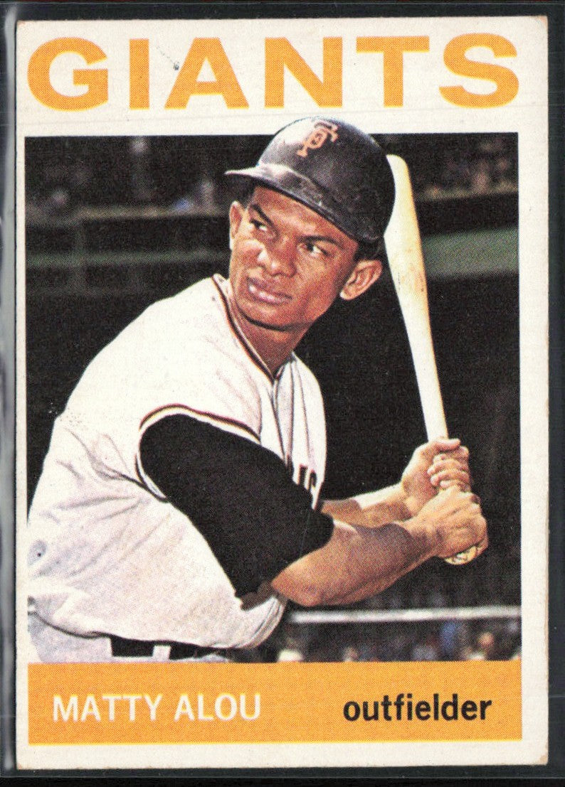 Matty Alou 1964 Topps #204 San Francisco Giants