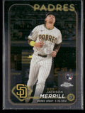 Jackson Merrill 2024 Topps Chrome Update RC #USC57 San Diego Padres