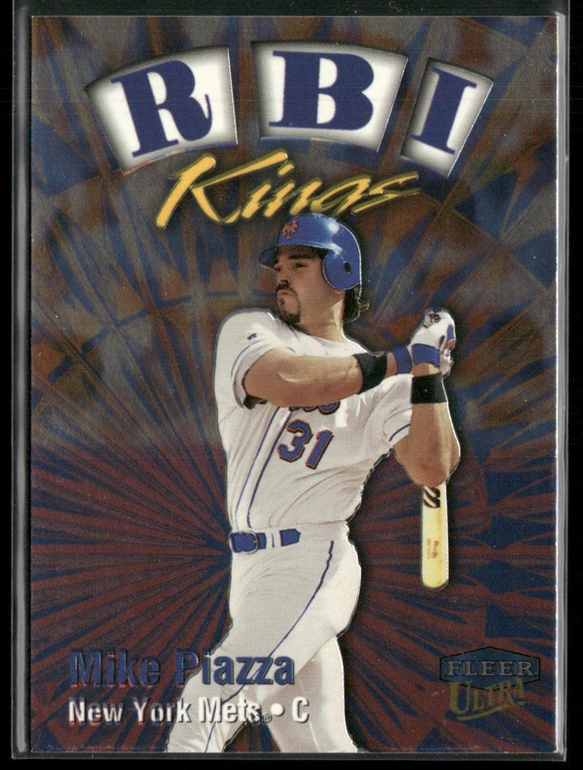 Mike Piazza 1998 Fleer Ultra RBI Kings #15 New York Mets
