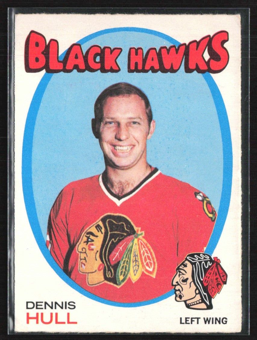 Dennis Hull 1971 O-Pee-Chee #85 Chicago Blackhawks