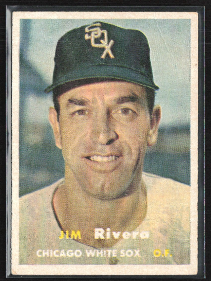 Jim Rivera 1957 Topps #107 Chicago White Sox