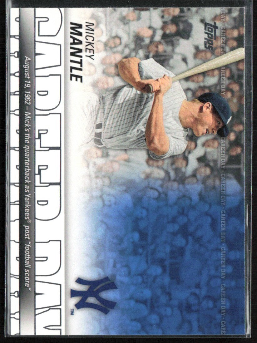 Mickey Mantle 2012 Topps Career Day #CD-22 New York Yankees