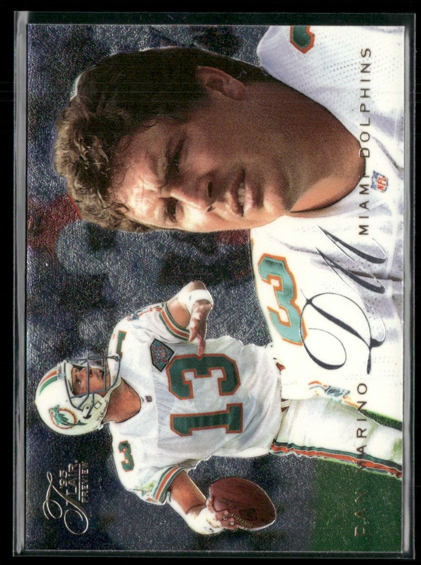Dan Marino 1995 Flair Preview #18 Miami Dolphins