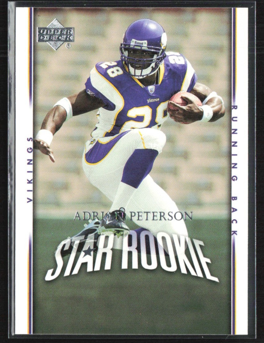 Adrian Peterson 2007 Upper Deck RC #279 Minnesota Vikings