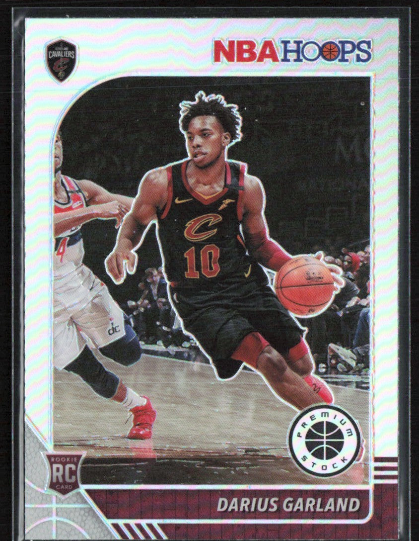 Darius Garland 2019 NBA Hoops Premium Stock Silver Prizm RC #251