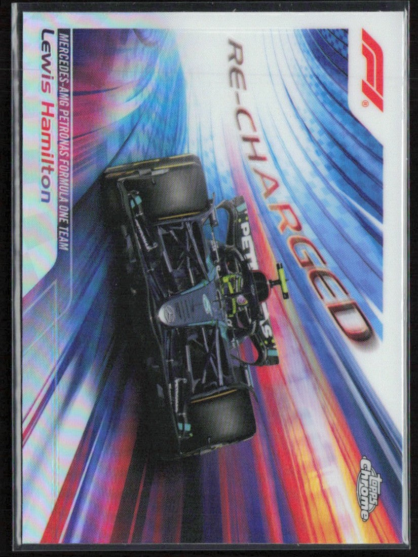 Lewis Hamilton 2024 Topps Chrome Formula 1 Re-Charged #RECH-6 Mercedes