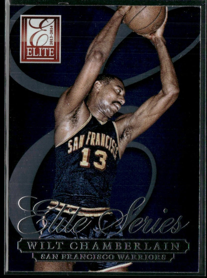 Wilt Chamberlain 2013 Panini Elite Series Inserts #20 San Francisco Warriors