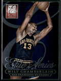 Wilt Chamberlain 2013 Panini Elite Series Inserts #20 San Francisco Warriors