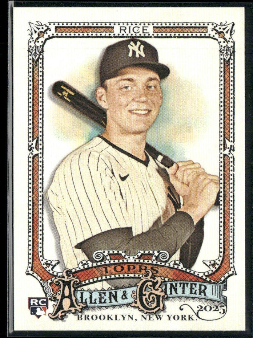 Ben Rice 2025 Topps Allen & Ginter RC #104 New York Yankees