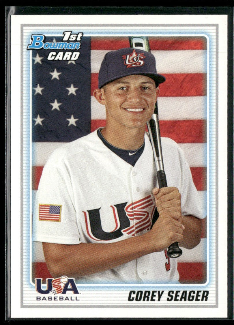 Corey Seager 2010 Bowman Draft Picks & Prospects 1st #BDPP108 USA