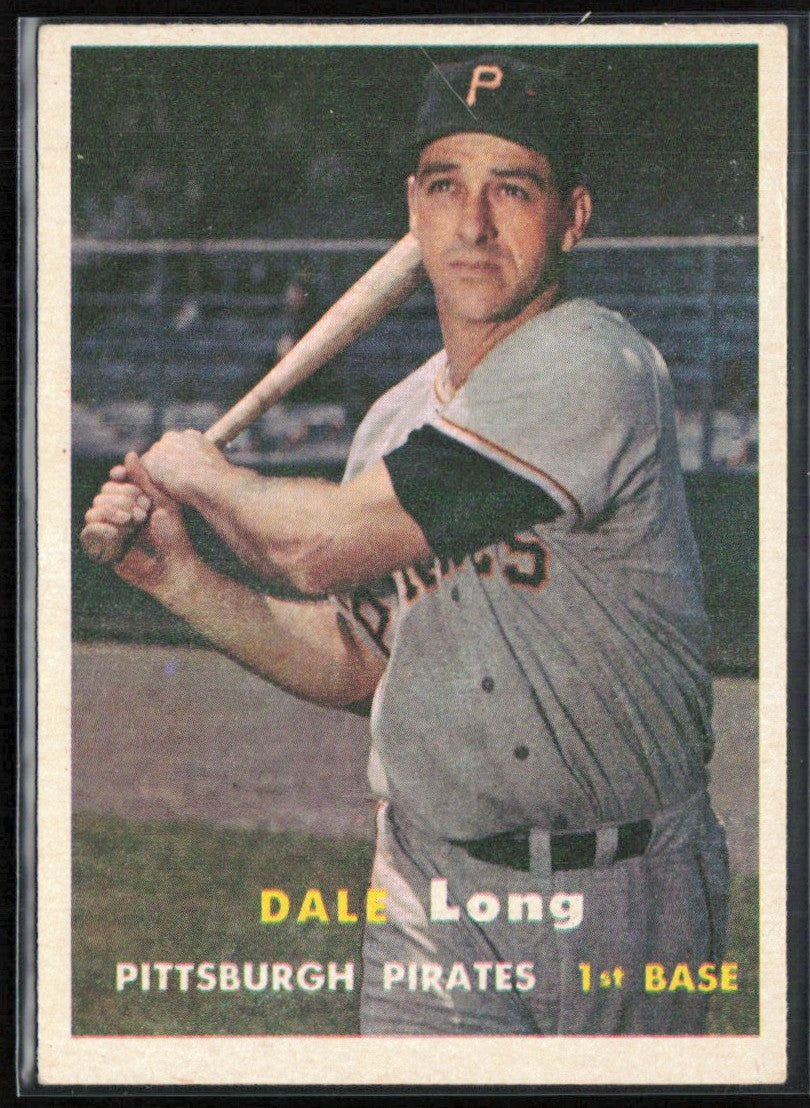 Dale Long 1957 Topps #3 Pittsburgh Pirates