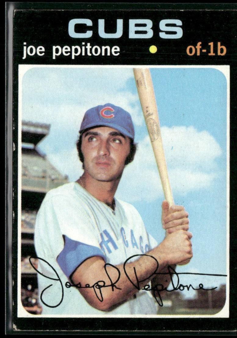 Joe Pepitone 1971 Topps #90 Chicago Cubs