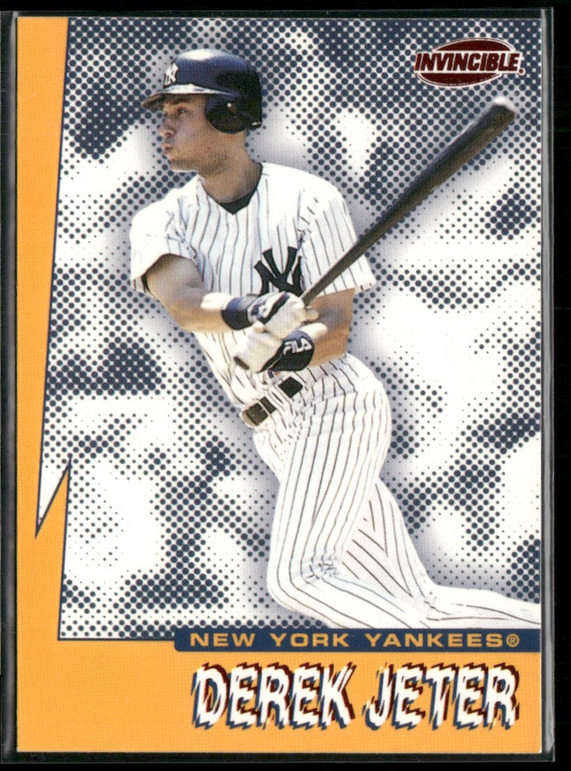 Derek Jeter 1999 Pacific Invincible Seismic Force #12 New York Yankees