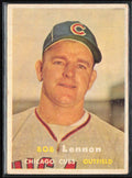 Bob Lennon 1957 Topps #371 Chicago Cubs