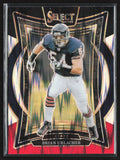 Brian Urlacher 2024 Panini Select Concourse Black & Red Shock #13 Chicago Bears