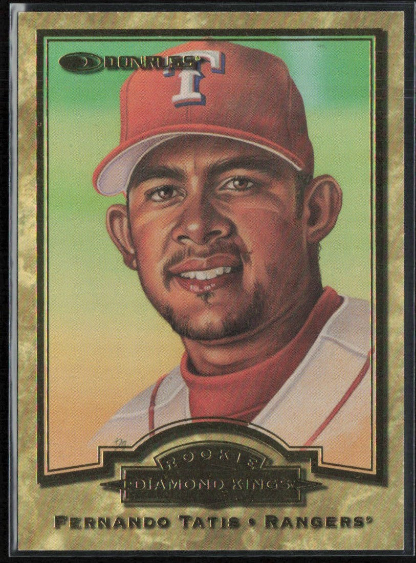 Fernando Tatis 1998 Donruss Rookie Diamond Kings /10000 #2 Texas Rangers