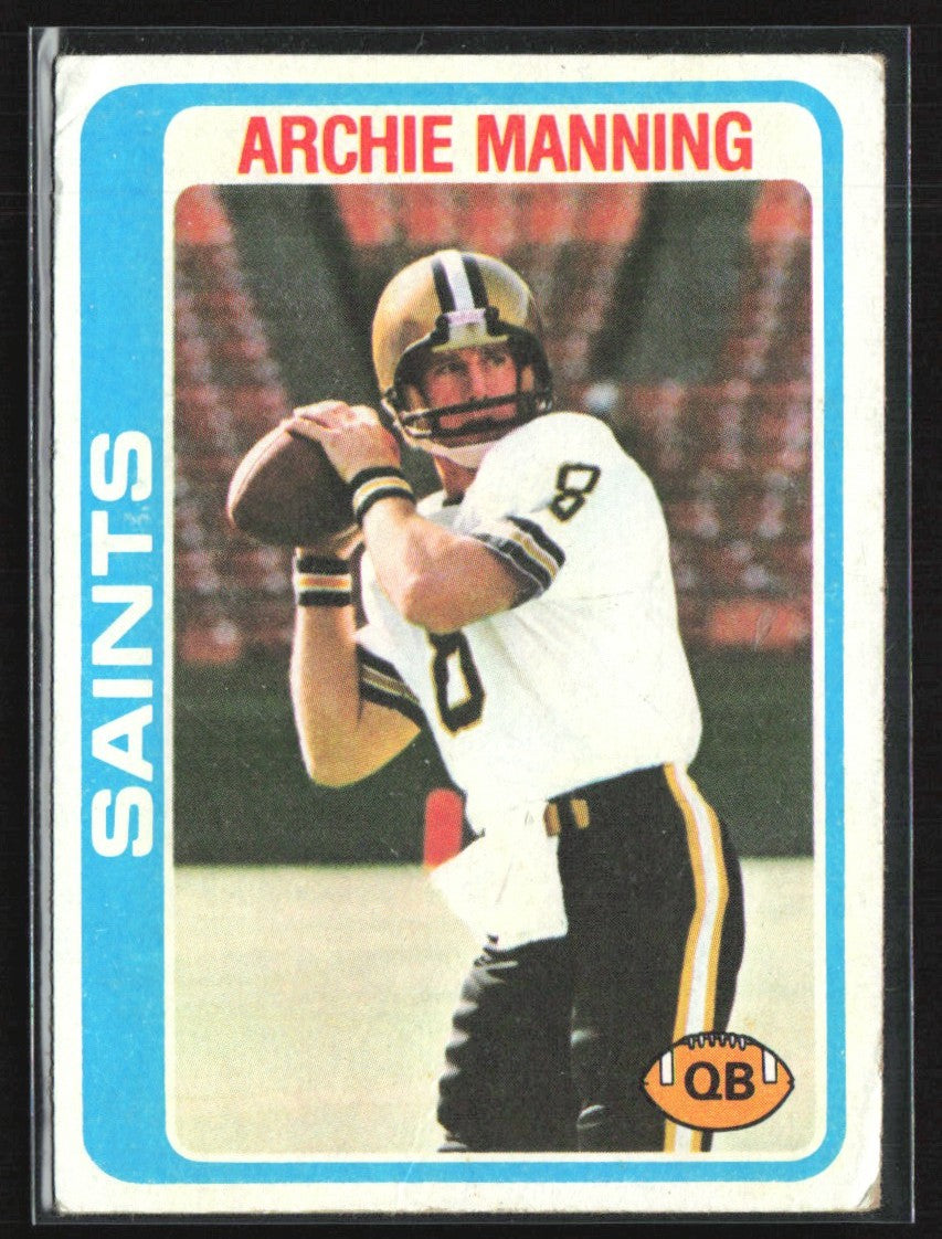 Archie Manning 1978 Topps #173 New Orleans Saints