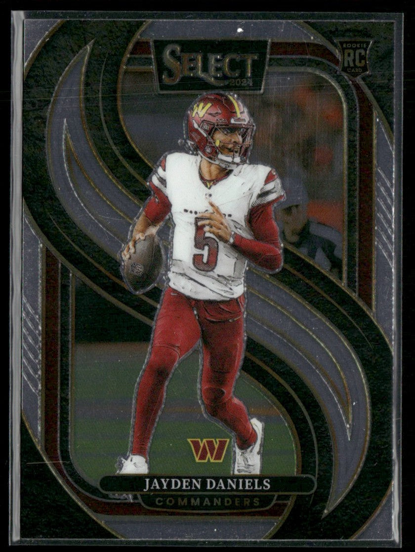 Jayden Daniels 2024 Panini Select Premier RC #112 Washington Commanders