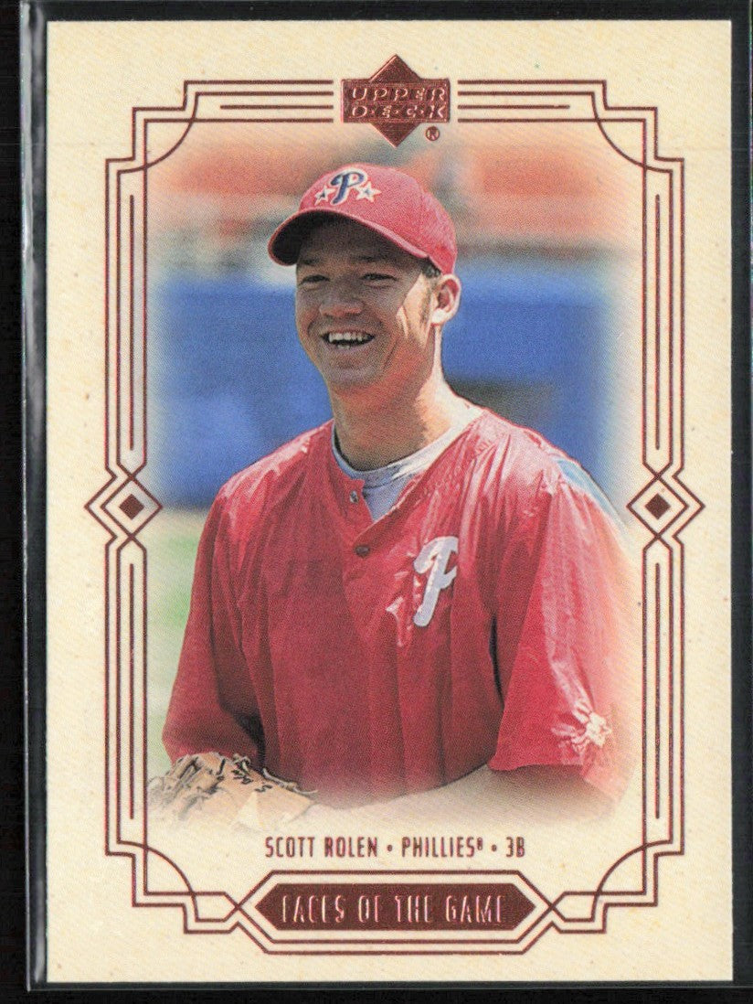 Scott Rolen 1999 Upper Deck Faces of the Game #F9 Philadelphia Phillies