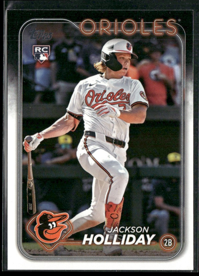 Jackson Holliday 2024 Topps Update RC #US50 Baltimore Orioles