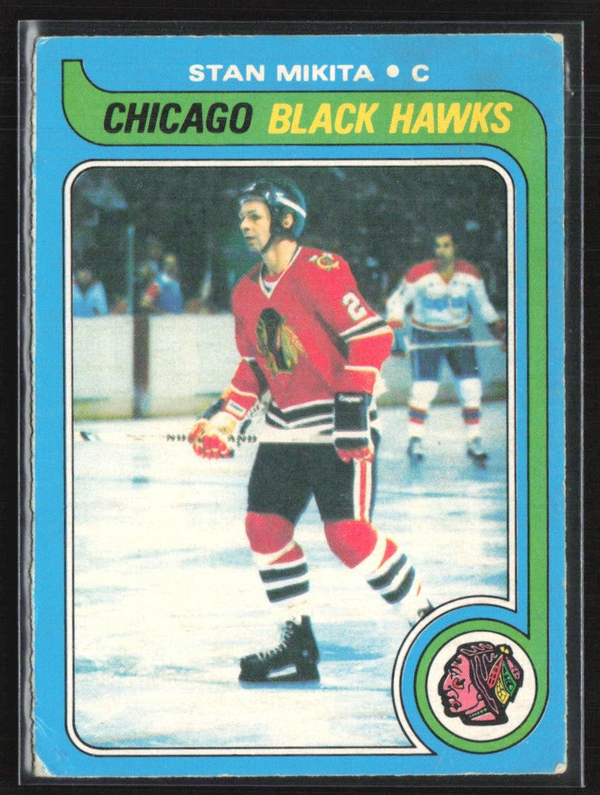 Stan Mikita 1979 O-Pee-Chee #155 Chicago Blackhawks