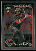 Elly De La Cruz 2024 Topps Chrome RC #44 Cincinnati Reds