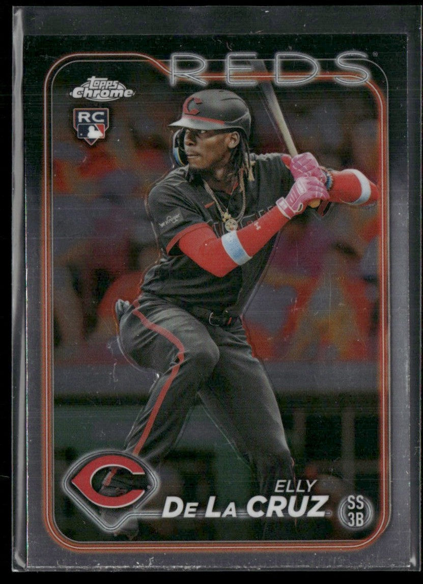 Elly De La Cruz 2024 Topps Chrome RC #44 Cincinnati Reds
