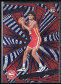 Zaccharie Risacher 2024 Panini Revolution Storm RC #104 Atlanta Hawks